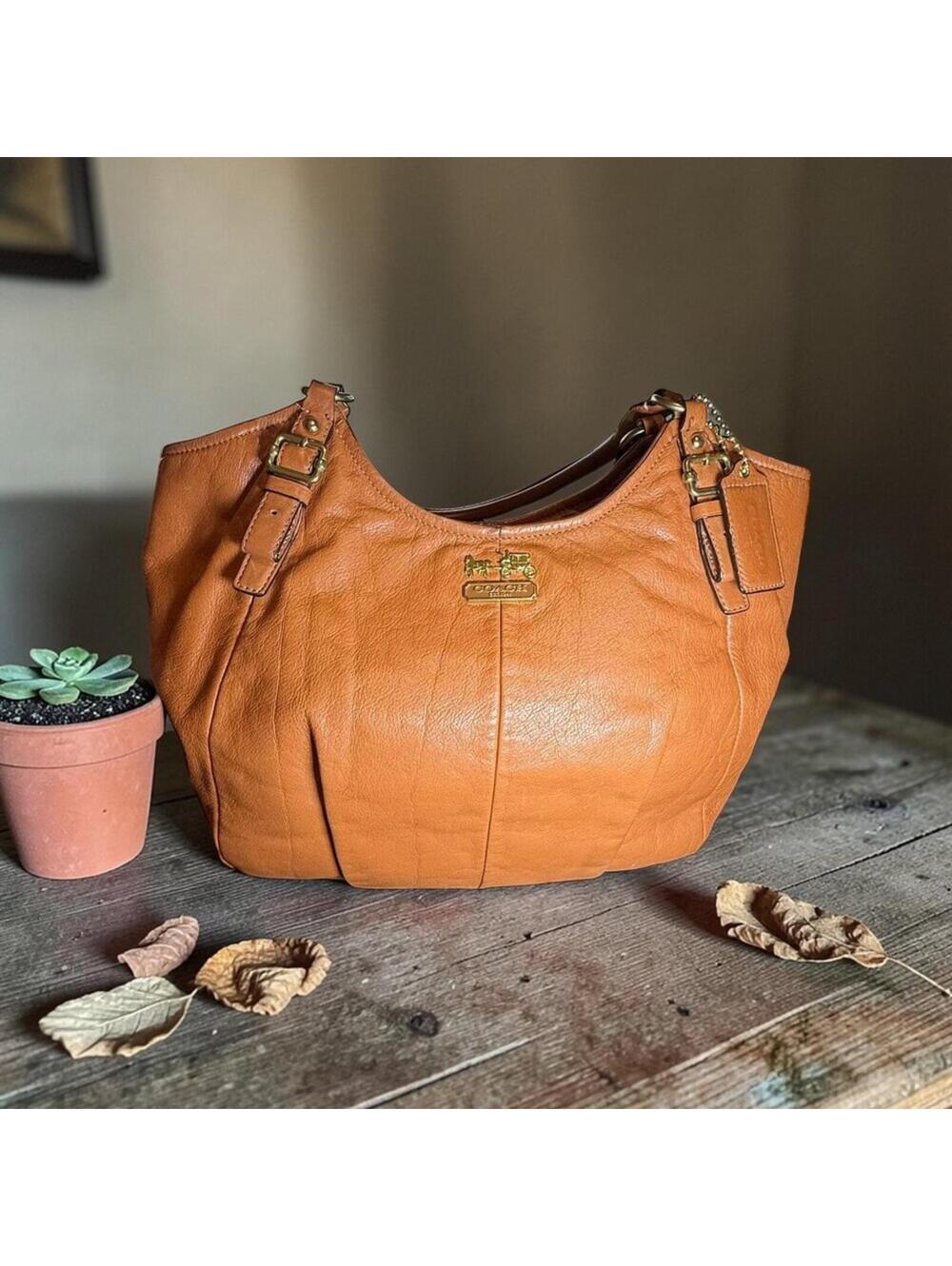 Coach Madison Abigail Leather Shoulder Bag 18612